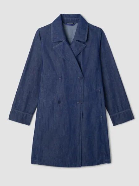 Denim Trench Coat